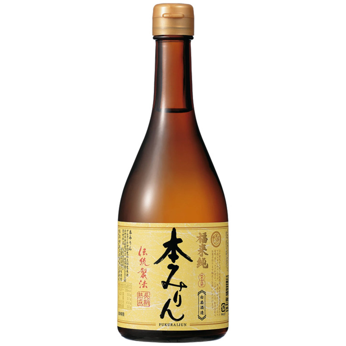 福来純「伝統製法」熟成本みりん 500ml