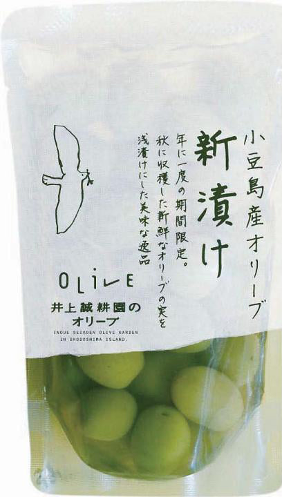 小豆島産　オリーブの新漬け